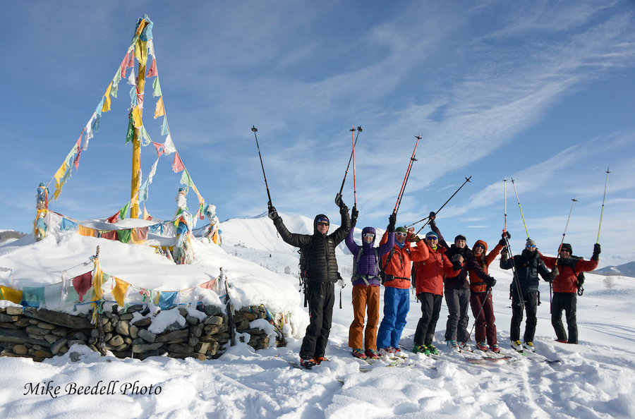 Ski-touring the Altai Mountains of China