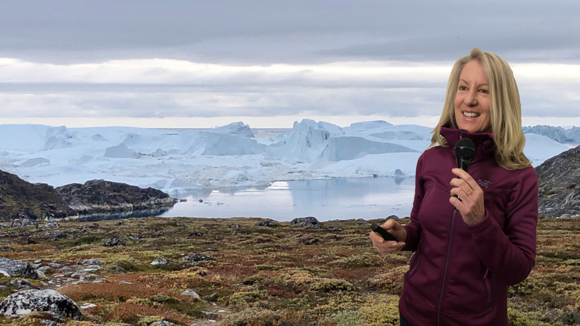 Laura Presenting on the Arctic